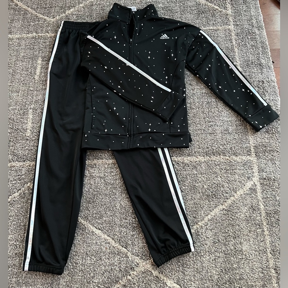 Girls Adidas Track Suit